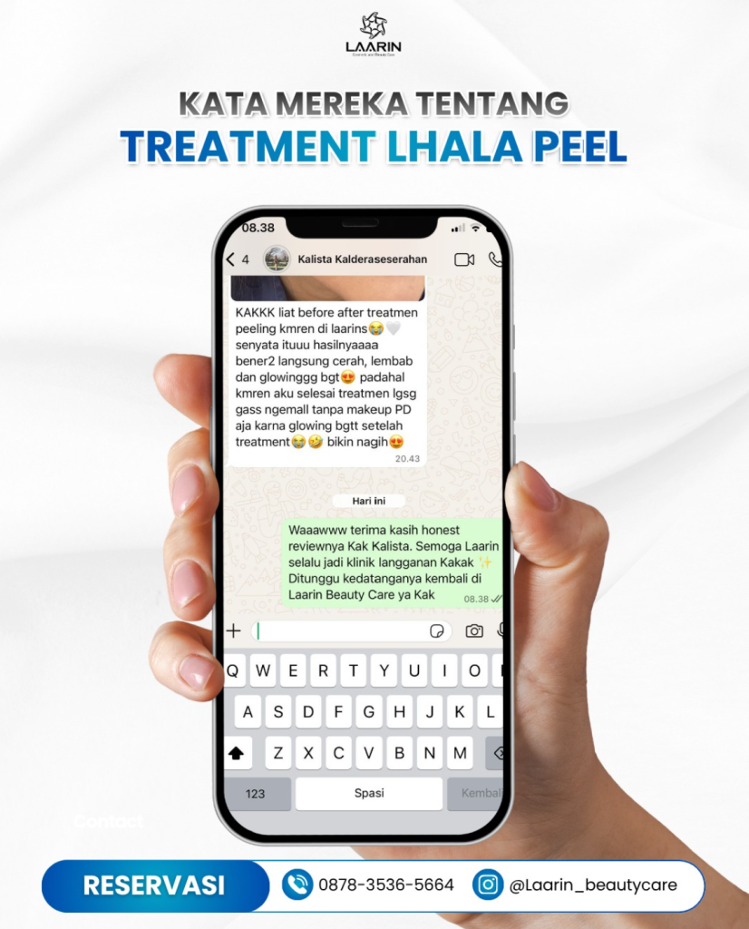 Testimoni Laarin Lhala Peel Treatment Solo-Boyolali
